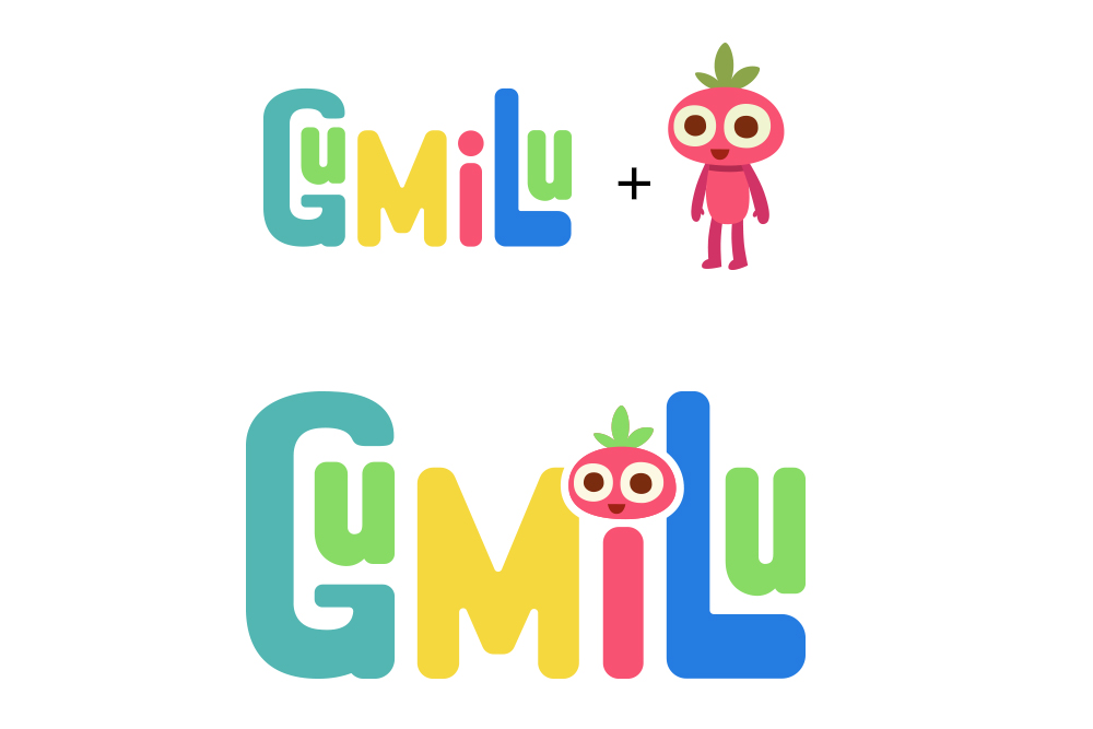 Addició de simbol al logotip.