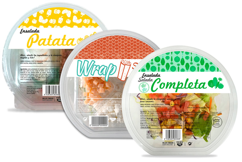 Disseny-de-packaging-disseny-grafic-coleccio-d'embalatges-ensalades-verdifresh-marca blanca